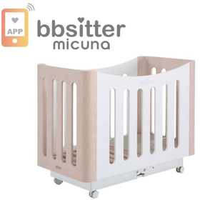 Кровать Micuna Babysitter 120*60 white/water wood