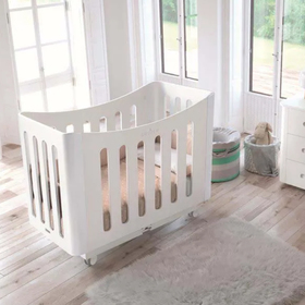 Кровать Micuna Babysitter 120*60 white Витрина